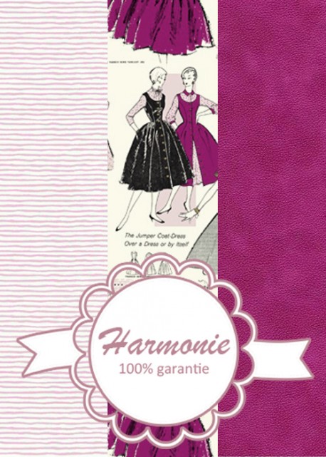 HARMONIE TRIO La mode parisienne pourpre