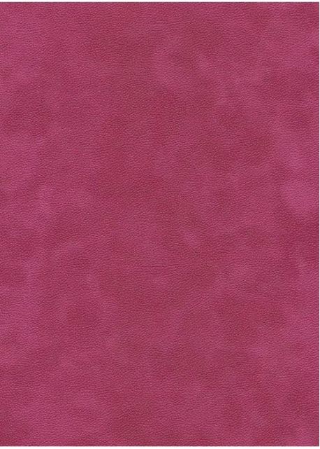 Simili cuir velours Zeste fuchsia (70x100)