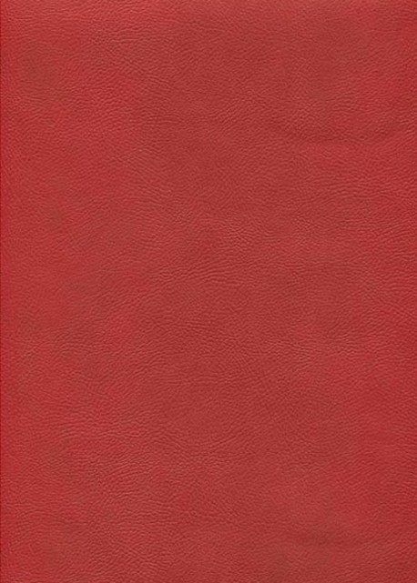 Simili cuir "Buffalo" rouge (70x100)