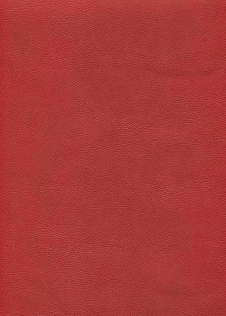 Simili cuir "Buffalo" rouge (70x100)