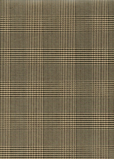 "Ecosse" noir et beige (50x70)