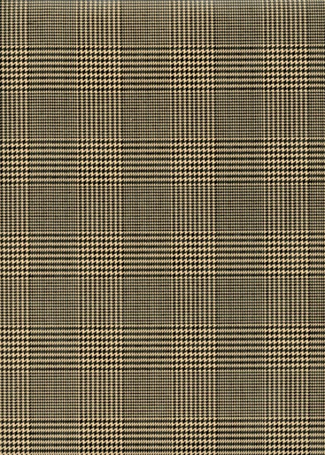 "Ecosse" noir et beige (50x70)