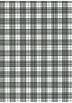 "Tartan" noir et blanc (50x70)