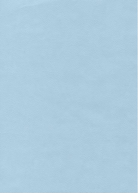Simili cuir "Buffalo" bleu tendre (70x100)