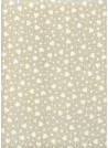 Papier envol de coeurs fond toilé gris (70x100)