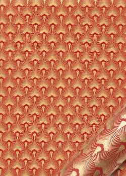 Mazurka rouge et or (50x70)