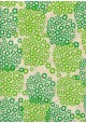 Papier lokta hortensia ambiance verte (50x75)