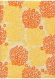 Papier lokta hortensia jaune et orange (50x75)