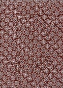 Papier lokta design graphique fond bordeaux (50x75)
