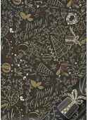 Merry christmas fond noir (70x100)