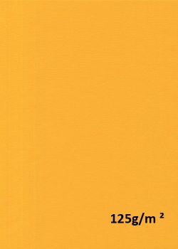 Papier A4 "vivaldi 125g" jaune citron (21x29.7)