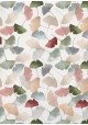Les feuilles de ginkgo tons acidulés (50x70)