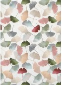 Les feuilles de ginkgo tons acidulés (50x70)