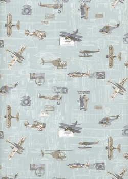 "Planche rétro" l'aviation (50x70)