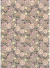 "Botanica" grenadier sur fond vieux rose (50x70)