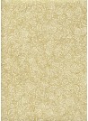 Papier lokta feuillage or sur fond naturel (50x75)