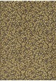 Papier lokta rameaux or fond chocoolat (50x75)