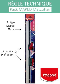 Maped Lames de rechange pour cutter - Librairie de France