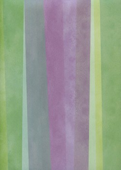 Rayures ambiance verte et violine (68,5x98)