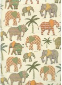 Les éléphants en patchwork (70x100)
