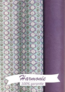 HARMONIE DUO Losanges fleuris