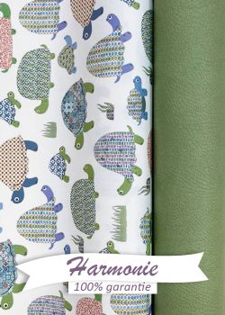 HARMONIE DUO Les tortues en patchwork