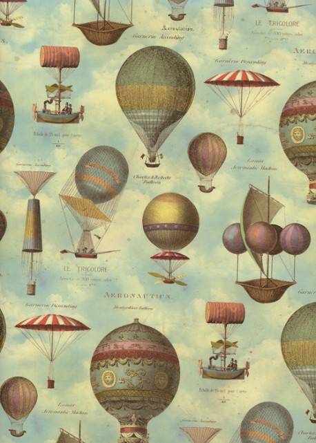 Les montgolfières vintage (50x68)