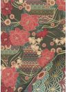 Planche orientale fond chocolat (50x68)