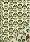 Brocada tons vert réhaussé or (70x100)