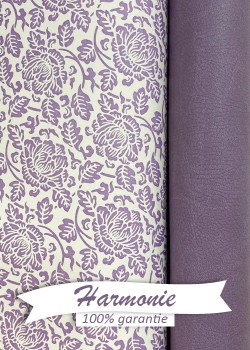 HARMONIE DUO Florence floral mauve
