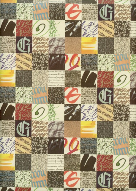 Patchwork d'écritures (70x100)