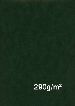 Papier imitation cuir "lisse" vert foncé 290g/m² (50X65)