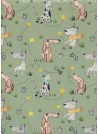 Nos petits amis les chiens (50x68)