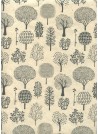 Lokta forêt gris fond naturel (50x75)
