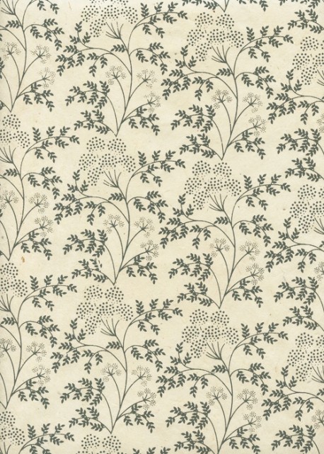 Papier lokta pimpinella gris fond naturel (50x75)