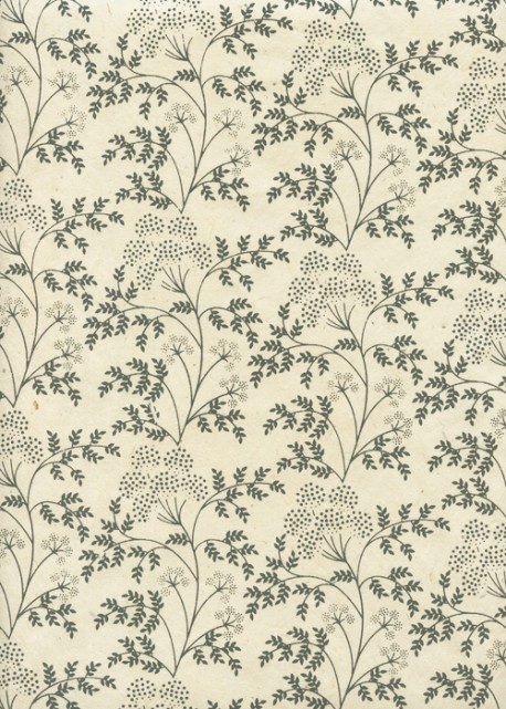 Papier lokta pimpinella gris fond naturel (50x75)