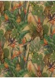 Décor tropical fond kraft (50x69,5)