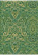 Cachemire vert fond kraft (50x69,5)