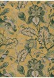 Floral vert fond kraft or (50x69,5)