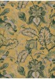 Floral vert fond or (50x69,5)