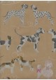 Les couples de chiens fond beige (68,5x98)