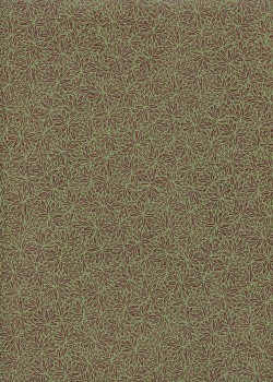 Papier lokta jungle vert sauge fond bordeaux (50x75)