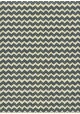 Les zig zag marine et or fond ivoire (70x100)
