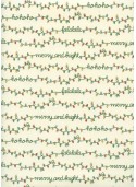 Guirlandes d'écritures de noël (70x100)
