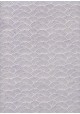 Papier lokta éventail blanc fond parme (51x76)
