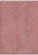 Papier lokta rosaces de fleurs argent fond vieux rose (51x76)