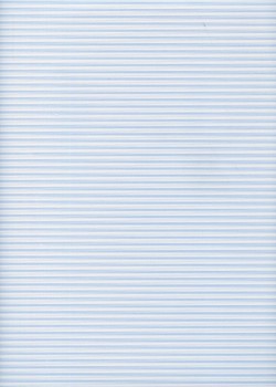 "Toile enduite" Rayures bleues fond blanc (48x100)