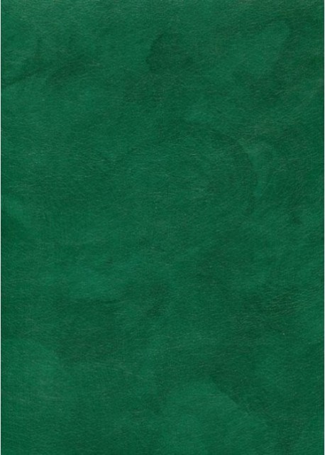 Simili cuir "Chagrin" vert fougère
