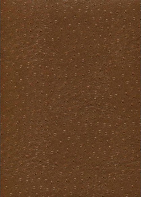 Simili cuir "Strauss" (41x70) marron