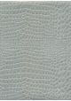Simili cuir "effet croco" (37x106) argent